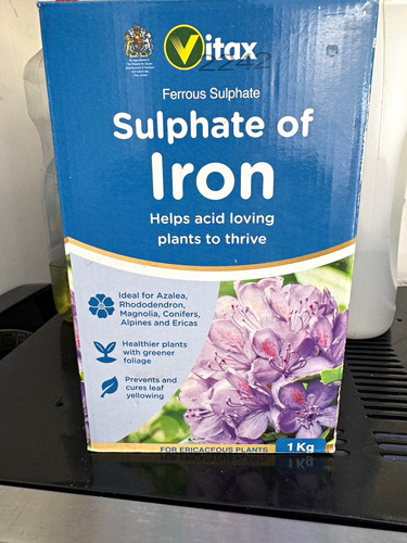 Vitax ferrous sulphate powder - ferrous,