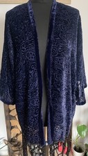Zara velvet open front - zara,