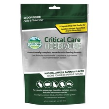 Oxbow Critical Care Herbivore, Emergency Rabbit & Guinea Pig Food, Natural Ap...