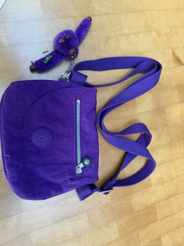 Kipling purple crossbody - kipling,