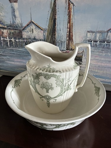 Antique mintons large wash - large,