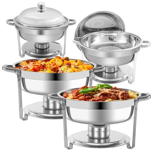 Stainless steel round chafing - stainless,