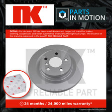 2x Brake Discs Pair Vented fits MINI COUNTRYMAN COOPER F60 2.0 Rear 17 to 19 Set