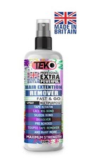 Tape Keratin Bond Remover Glue Hair Extensions Pre Bonded Remy Fast & Easy 50ml