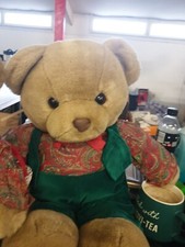 Vintage 1990's Allders Soft Toys Mum and Dad Teddy Bears Collectable Toys