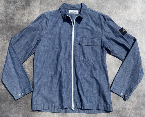 Stone island blue denim - blue,