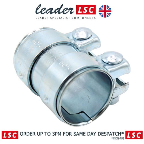Exhaust pipe clamp 55mm - exhaust,