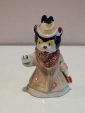 Collectable Wade Whimsicals 'Miss Fluffy Cat' from Noddy Set 1st Version 1958