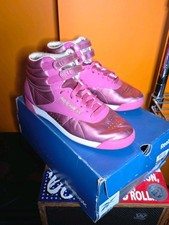 Reebok Freestyle Hi Women’s Trainers Pink Metallic Size UK 4 / US 6.5 – Rare