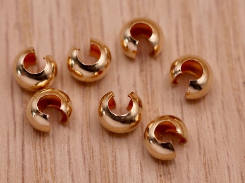 Gold filled 3mm 4mm - filled, 3mm,