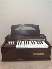 Vintage Magnus Style Electric Chord Organ - Brown -Made In England -300
