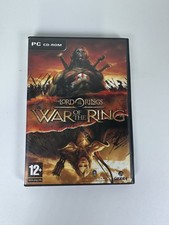 Lord Of The Rings THE BATTLE FOR MIDDLE EARTH PC DVD Rom & War of the Ring PC
