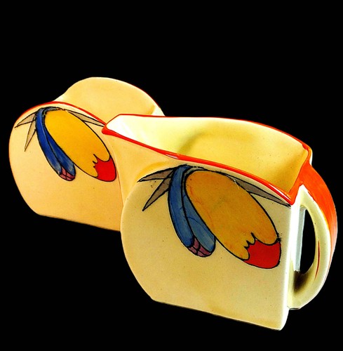 Superb clarice cliff art deco - clarice,