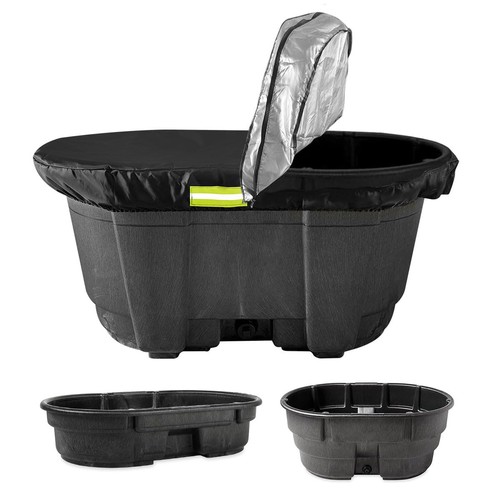 Rubermaid 100 gallon oval - 50,