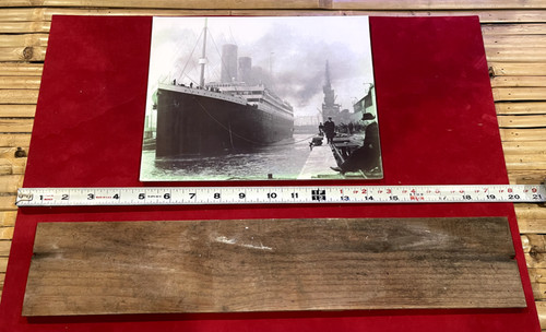 Titanic movie prop crate - titanic,