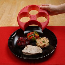 Food Control Meal Measure Plate Diet Portion Weight Loss Healthy Eating Slim