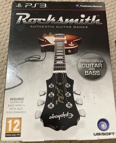 Sony ps3 rocksmith guitar game - sony,