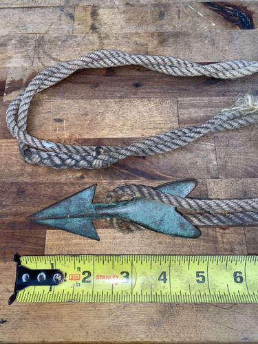 Swordfish harpoon solid brass - swordfish,