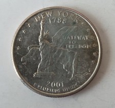 2001 New York State Quarter -
