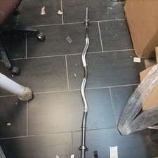 Barbell bar 1 inch 47inch Weight bar Chrome Lifting bar With Spin Lock