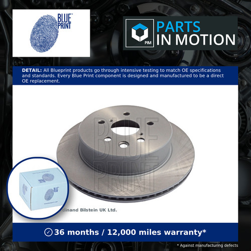 Brake discs pair - brake, vented