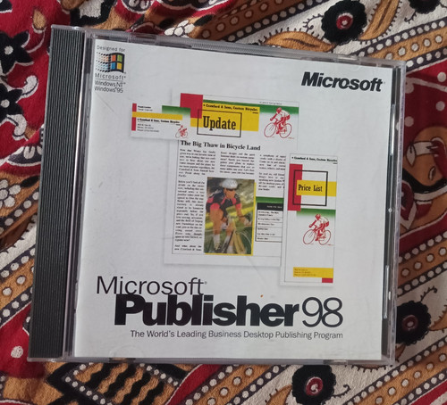 Microsoft publisher cd - microsoft,