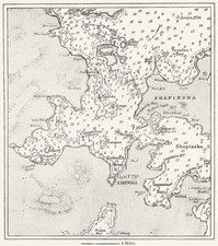 SCOTLAND. Kirkwall, sketch map
