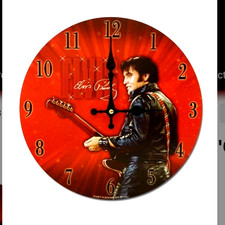 Elvis Presley Wall Clock 12"