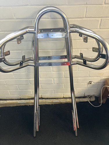 Stainless steel back rests for