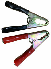 Heavy dut 2pc jump lead - lead, clamp
