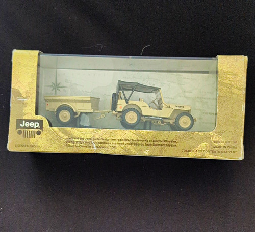 Cararama jeep willys - 1:43, 1942