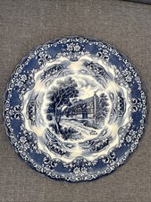 Grindley Staffordshire English Country Inns Plate The Talbot Vgc