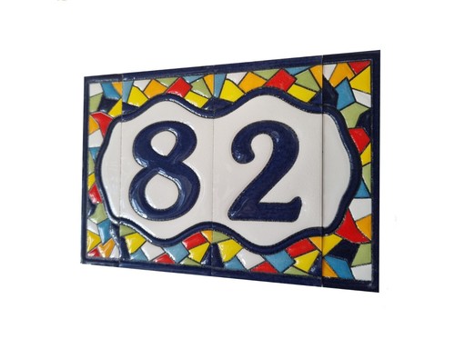 Crazy hand painted ceramic - hand-painted,
