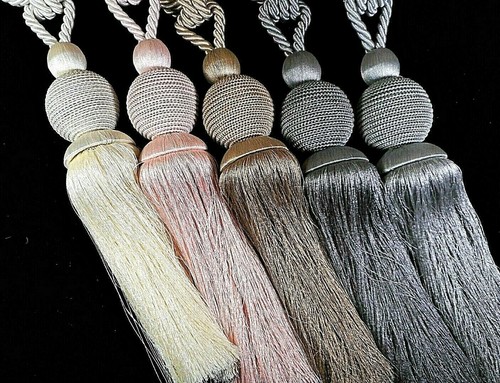 Luxury designer large tassel - designer,