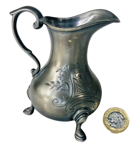 Milk jug metal vintage - milk,