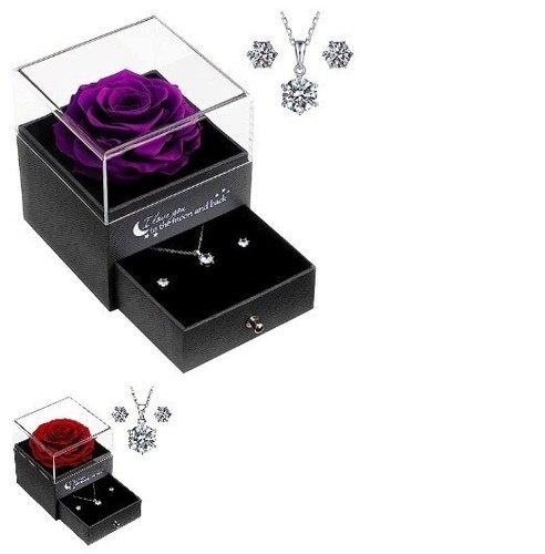 Preserved rose with - preserved,