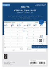 Filofax Diary A5 Refill 2026