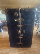 Old Trunk Turned Wardrobe