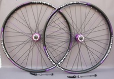 Purple 29er mtb wheels - purple,