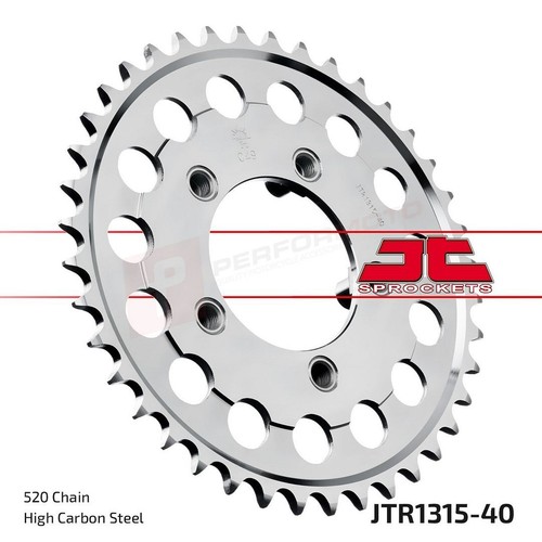 Steel rear sprocket - jt, fit