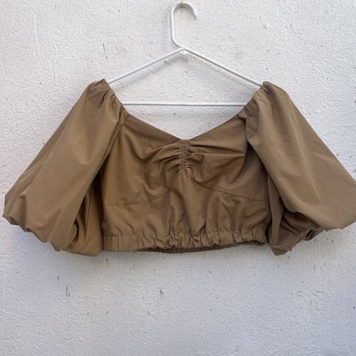 Couture cropped top shirt - cropped,