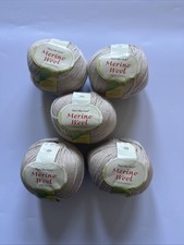 5 x 50g Balls Of Merino Wool