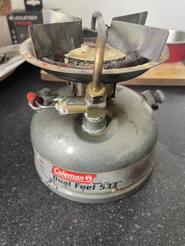 Coleman dual fuel - fuel, stove