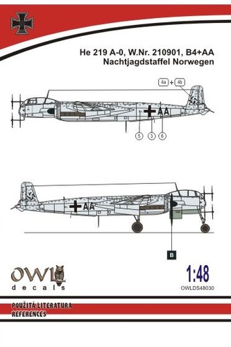 Owl owlds4830 heinkel - owlds4830, 1:48