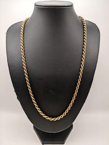 9ct yellow gold - chain,