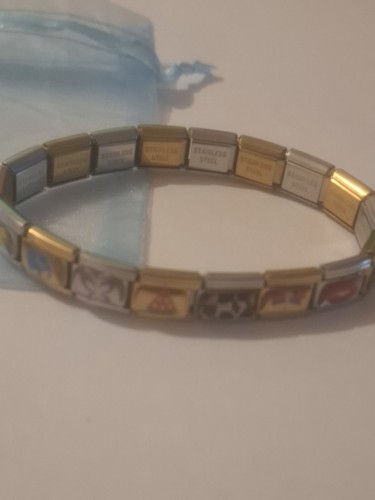 Italian link charm links - link, 18