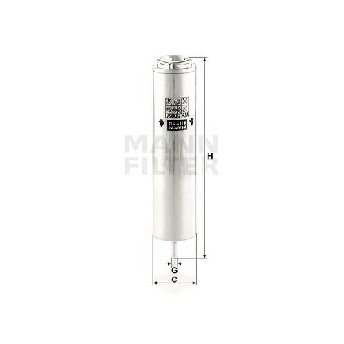 Mann wk5005 fuel filter - wk5005/1z,