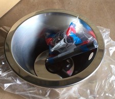 round stainless steel sink And Waste Kit