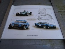 Gerry Marshall race car print by Chris Duggan