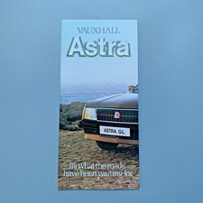 Vauxhall Astra Mk1 Sales